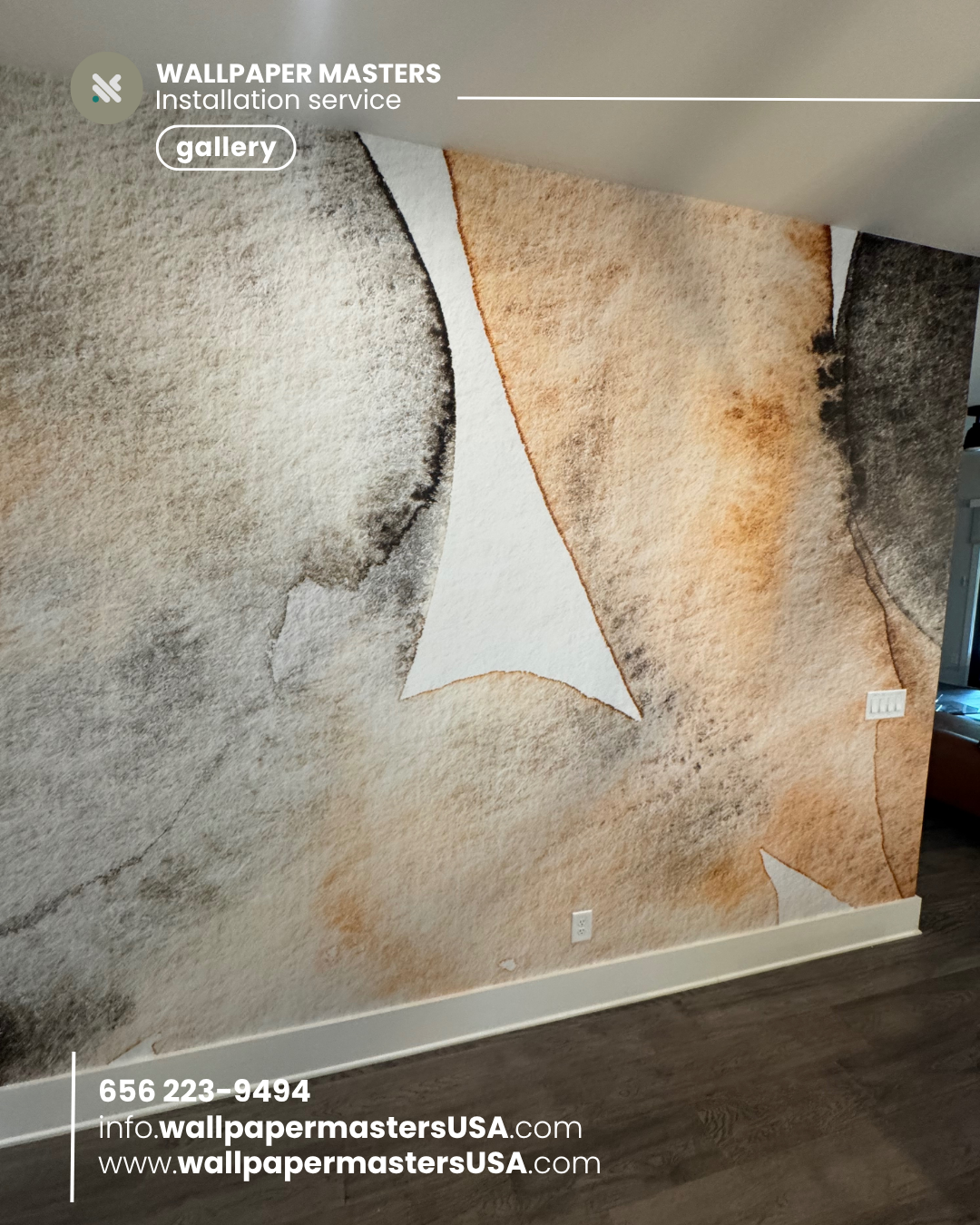 Wallpaper installation by Wallpaper Masters